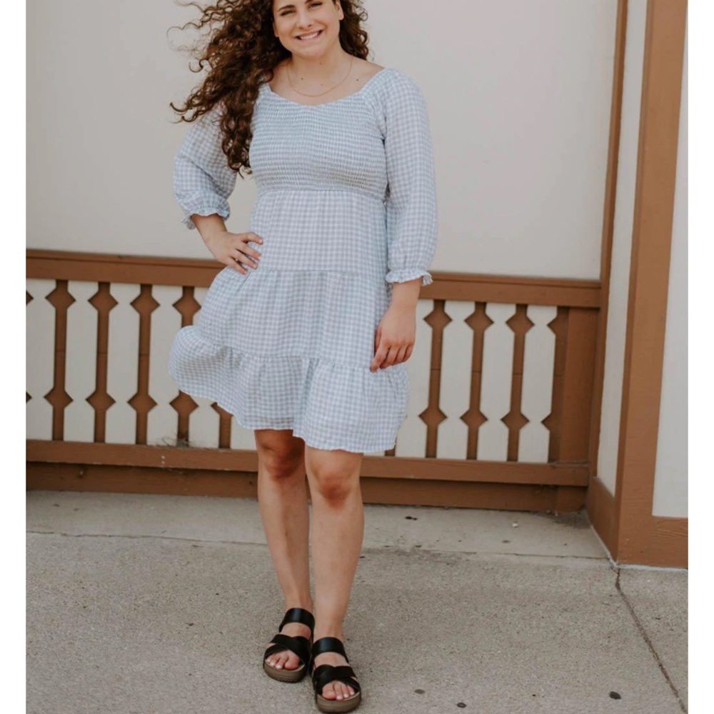 Orange Creek Sidney Tiered Gingham Dress